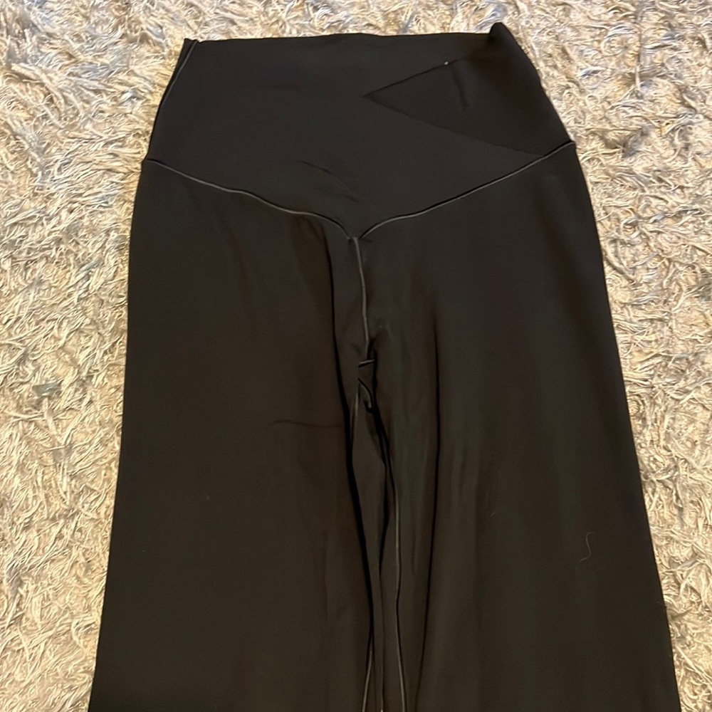 Aerie crossover flare pants